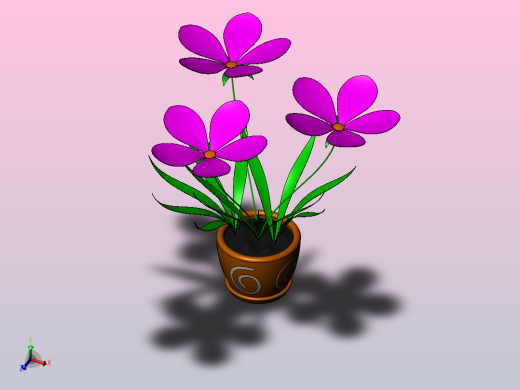 鲜花花盆