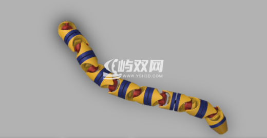 蛇形机器人关节结构缩略图