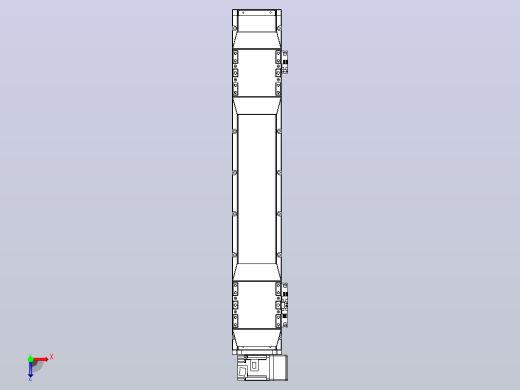 皮带直线轴双滑块型TPA-GCBS-120-P70-L175-RU-M20-N3俯视缩略图