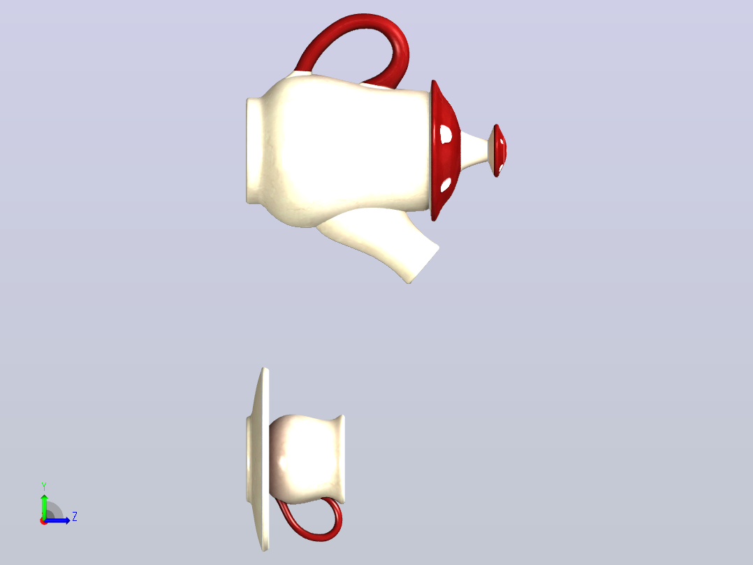 茶具 V1左视图