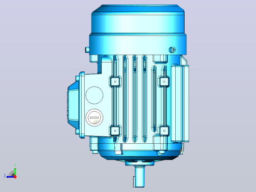 电机- ABB M2BAX71M_B3右视缩略图