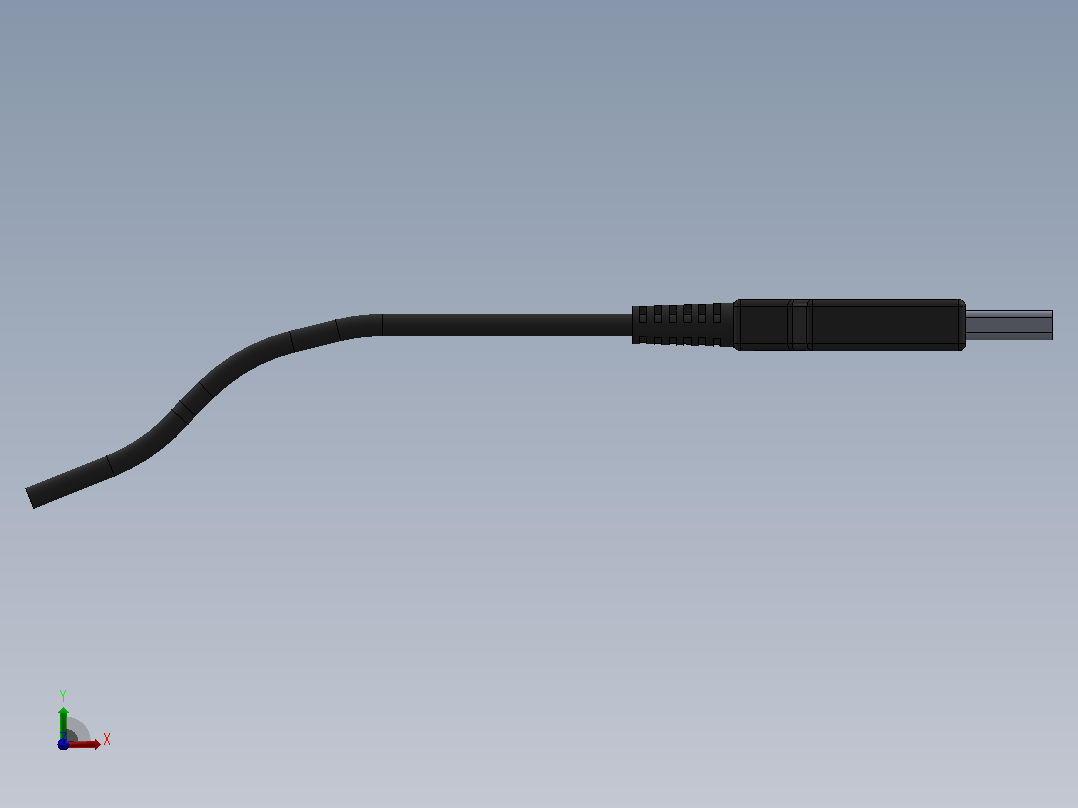 USB模型设计前视图