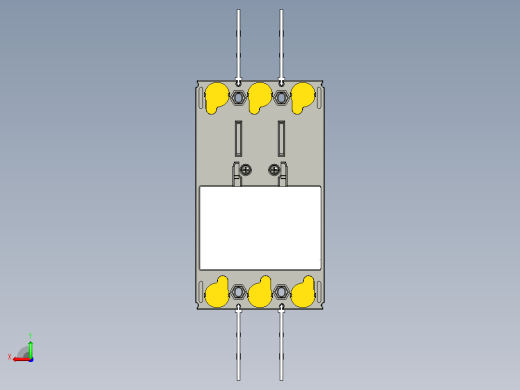 NXMLE-160S 3P剩余电流动作断路器三维模型202209后视缩略图