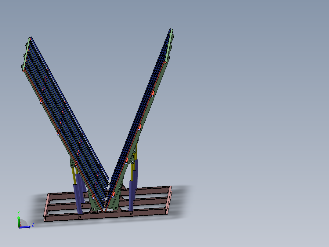 制作金属罐体焊接翻板工装