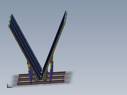 制作金属罐体焊接翻板工装