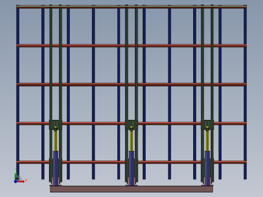 制作金属罐体焊接翻板工装前视缩略图