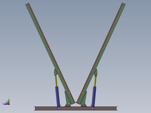 制作金属罐体焊接翻板工装右视缩略图