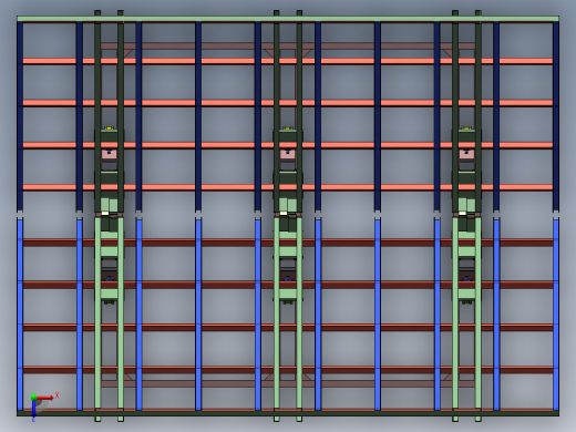 制作金属罐体焊接翻板工装俯视缩略图
