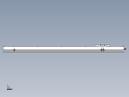 Toyo东佑达直线模组-ECH14-1100-M-C4反左视缩略图