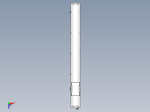 Toyo东佑达直线模组-ECH14-1100-M-C4反俯视缩略图