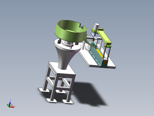 具有振动料斗的自动冷挤压模的设计（全部结清）