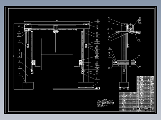 JX378-数控龙门三枪H型钢自动火焰切割机设计