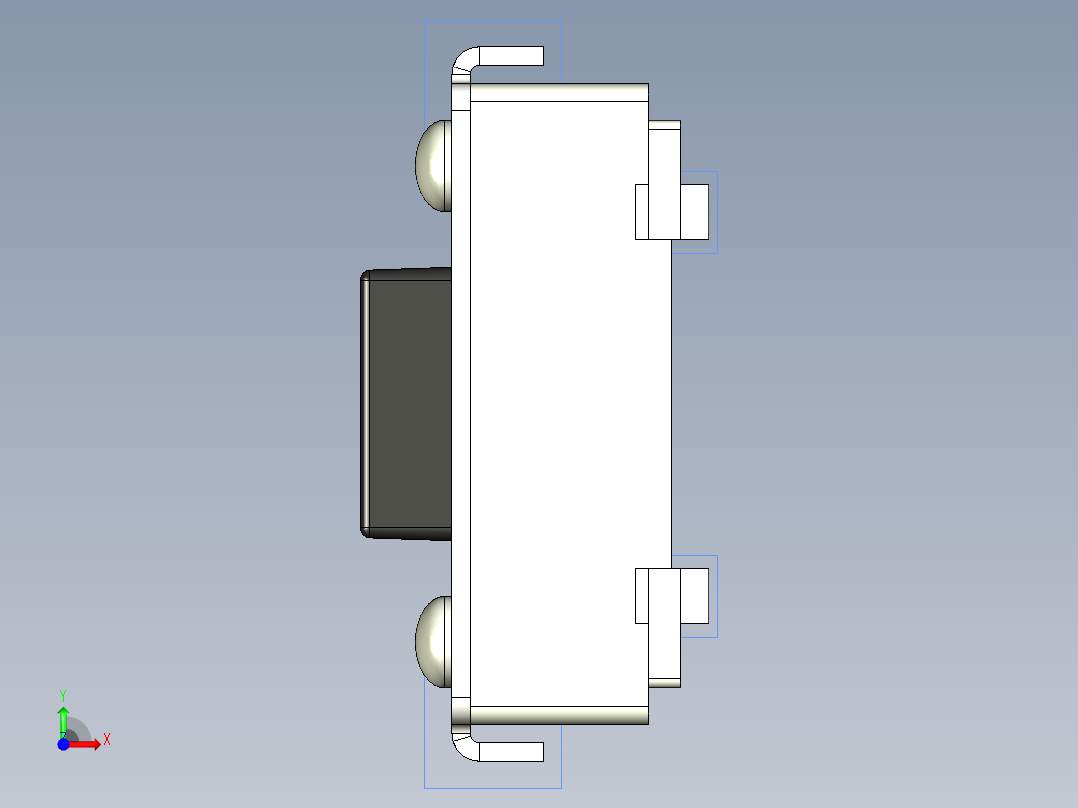 开关继电器保护 SM-GT-TC054X-H035前视图