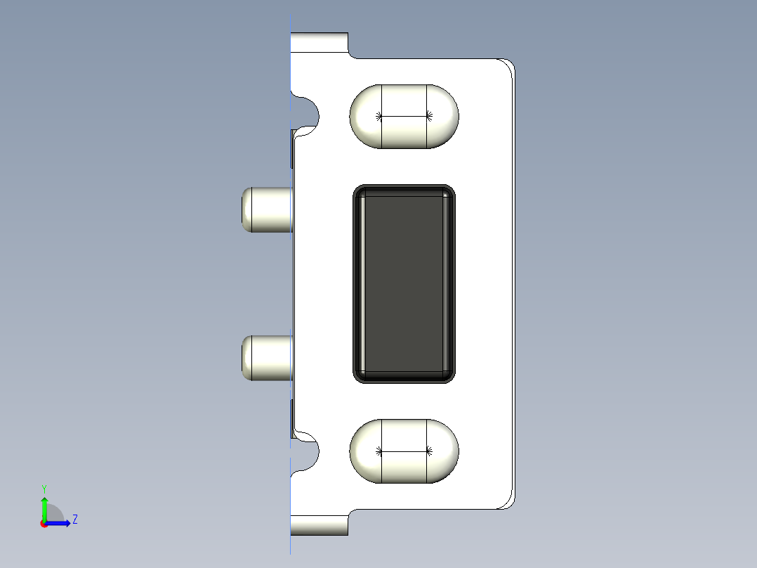 开关继电器保护 SM-GT-TC054X-H035左视图