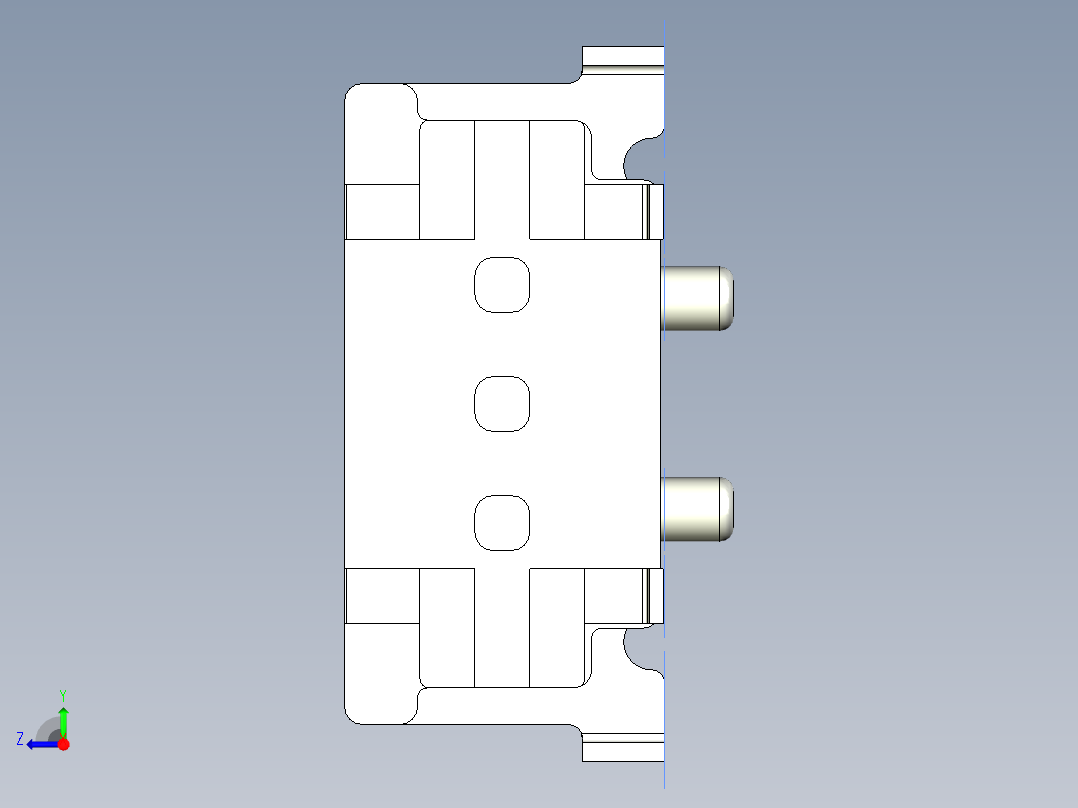 开关继电器保护 SM-GT-TC054X-H035右视图