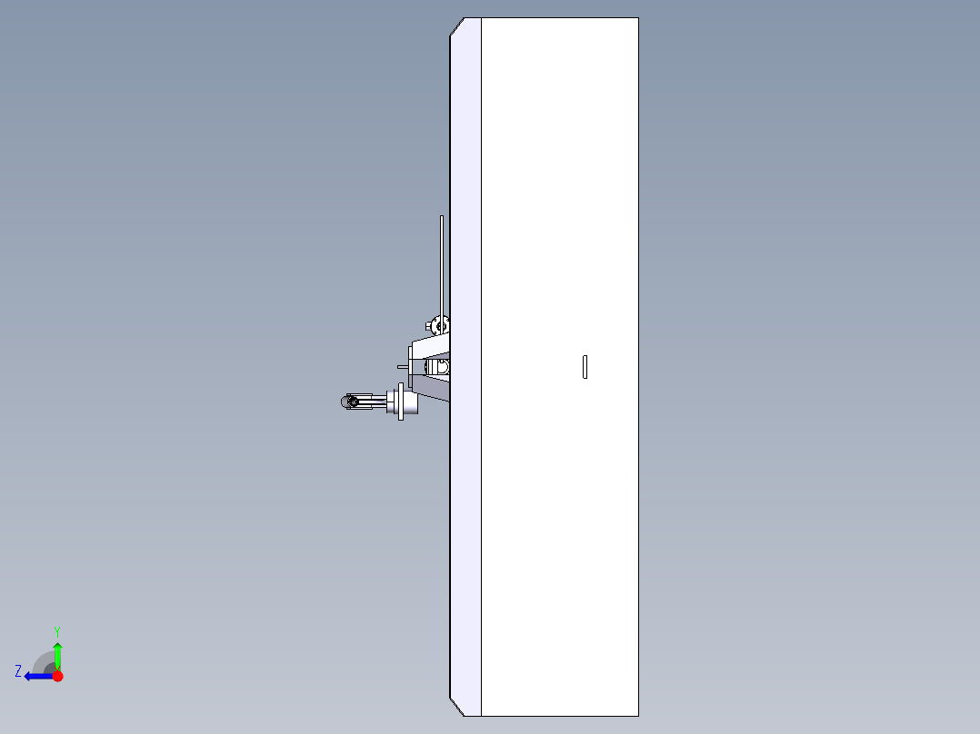 林业绞车--stp右视图