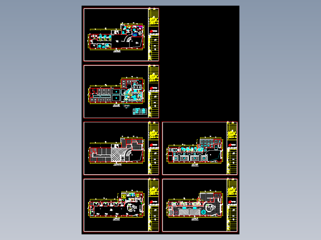 张总石材展厅装饰CAD图