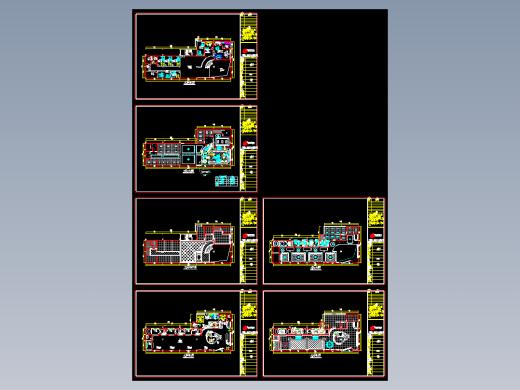 张总石材展厅装饰CAD图