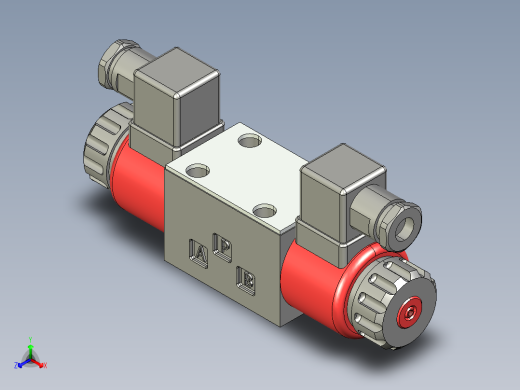 控制阀SDHL-0710-X24正等轴测缩略图