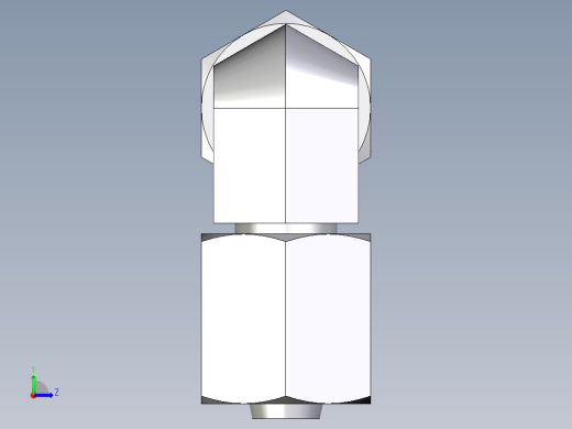 卡套式工业通用硬管接头EO_Swivel_nut_elbow_EW06LCF左视缩略图