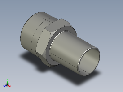 软管与硬管连接用工业通用接头0120_20_27