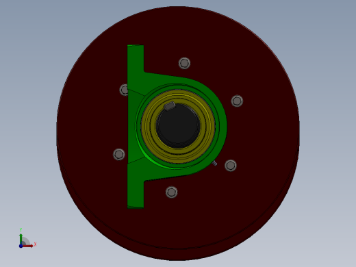 桥式起重机小车设计前视缩略图