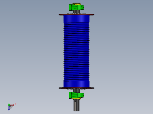 桥式起重机小车设计俯视缩略图
