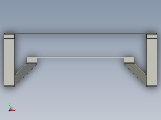 咖啡桌2前视缩略图