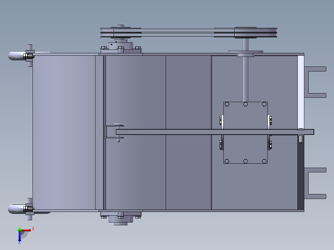 马铃薯杀秧机+CAD+110+24.03.21+003俯视图