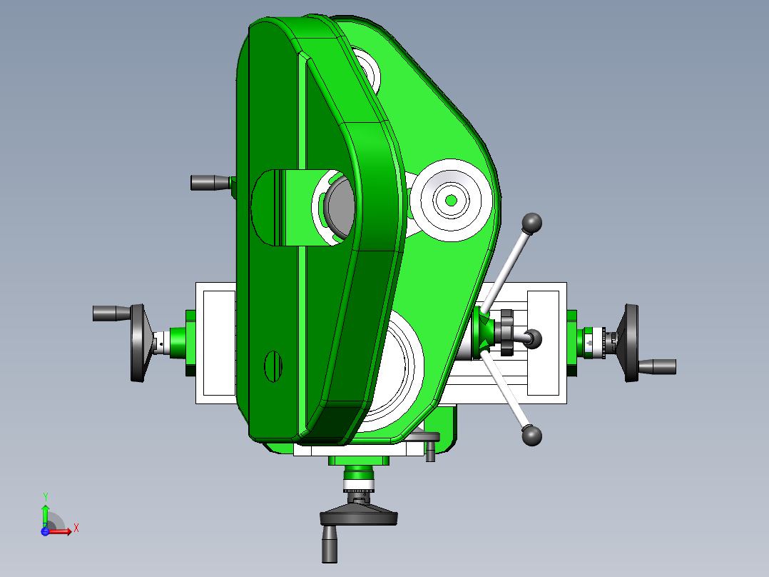 铣床，7025钻铣床，西湖铣床927488==100前视图