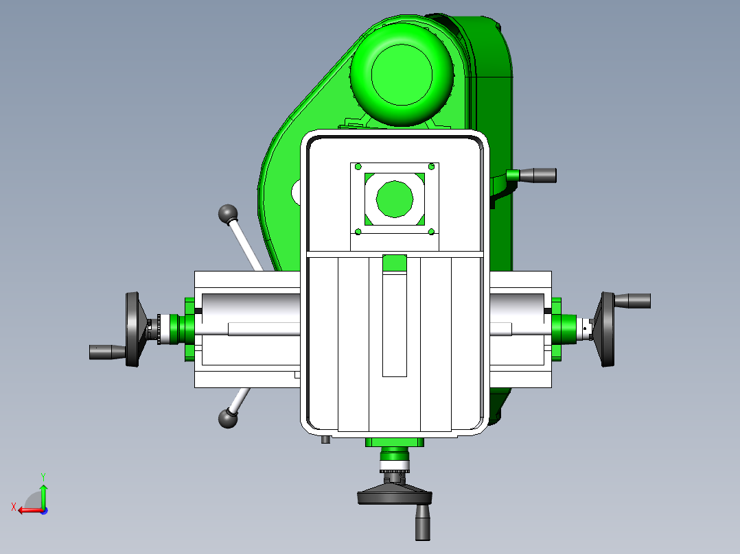 铣床，7025钻铣床，西湖铣床927488==100后视图