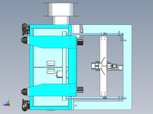 2023.02月-粗铜电缆线加工设备ug10右视缩略图