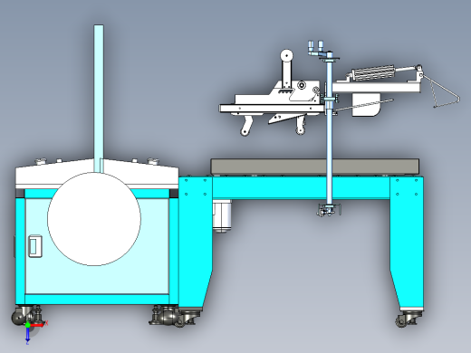 2023.02月-粗铜电缆线加工设备ug10俯视缩略图
