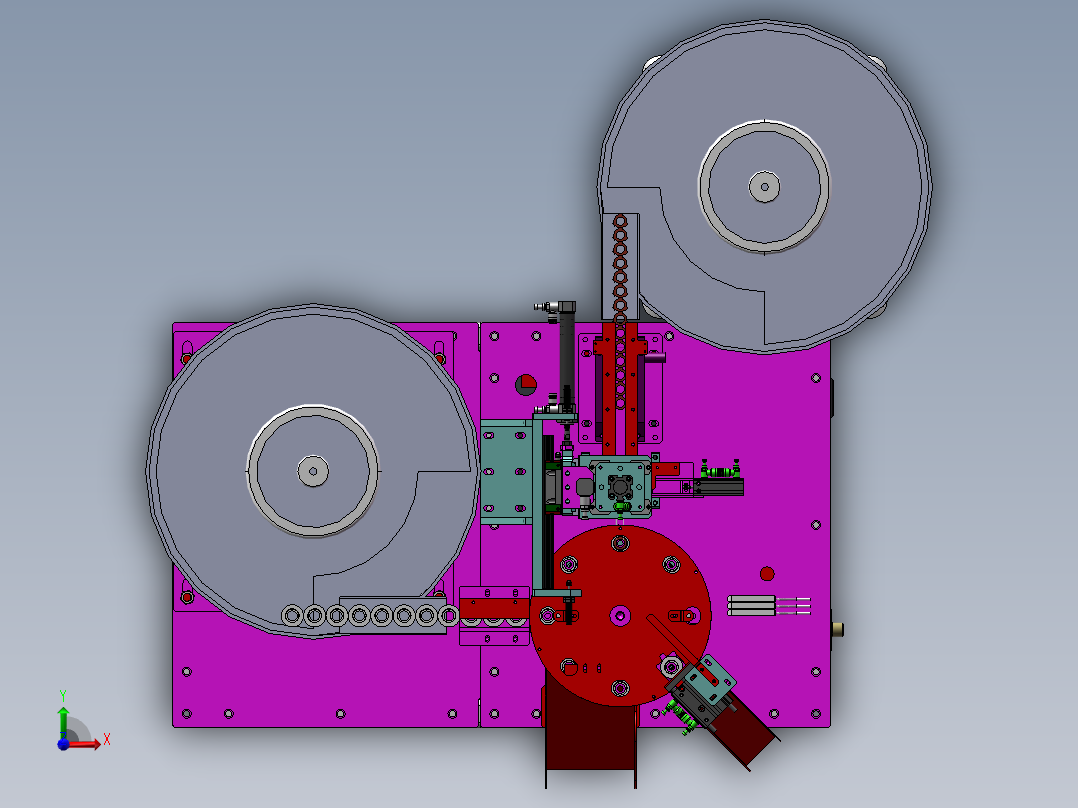 密封圈组装机(sw17可编辑+工程图）前视图