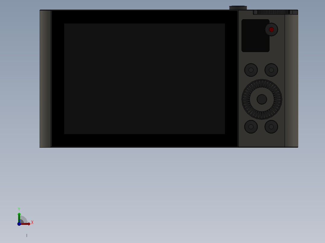 索尼数码相机前视图