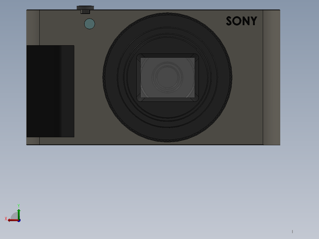 索尼数码相机后视图