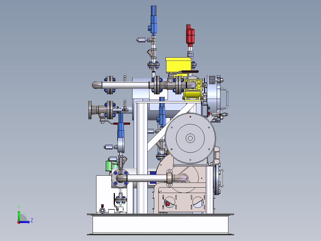 分配器封装左视图