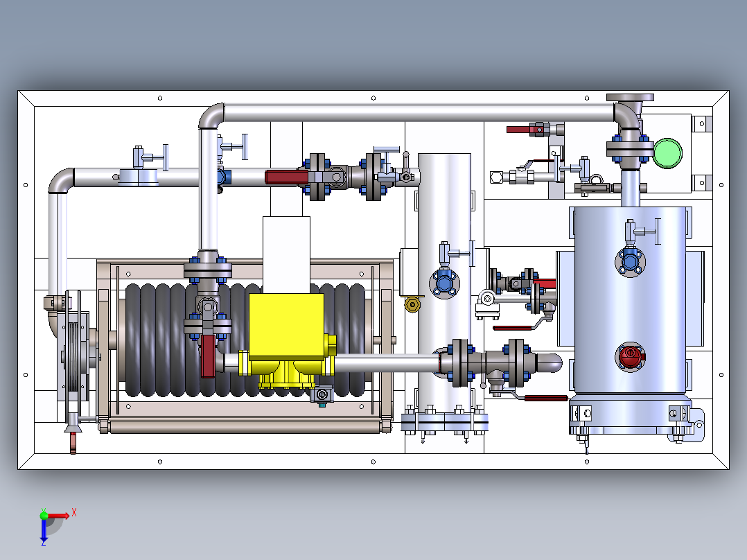 分配器封装俯视图