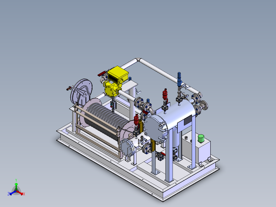 分配器封装正等轴测图