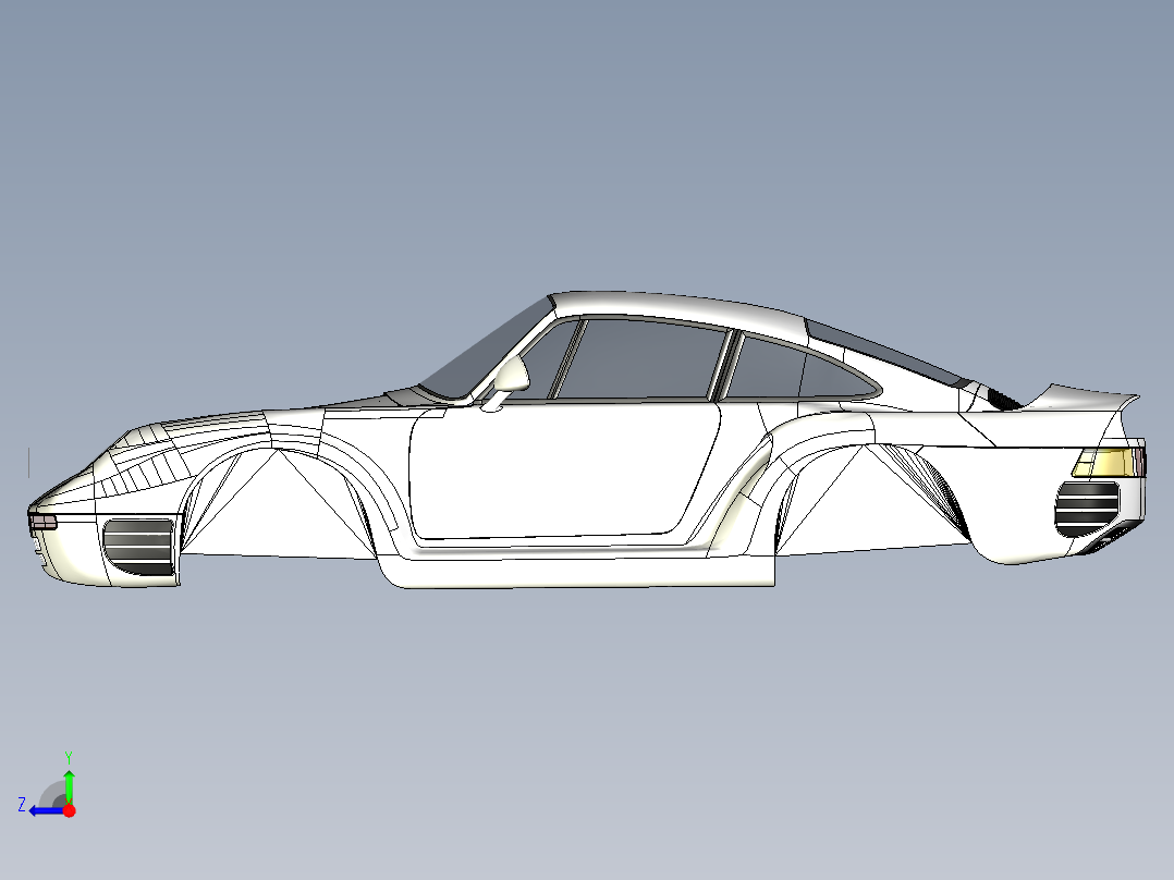 B2004836-保时捷959右视图
