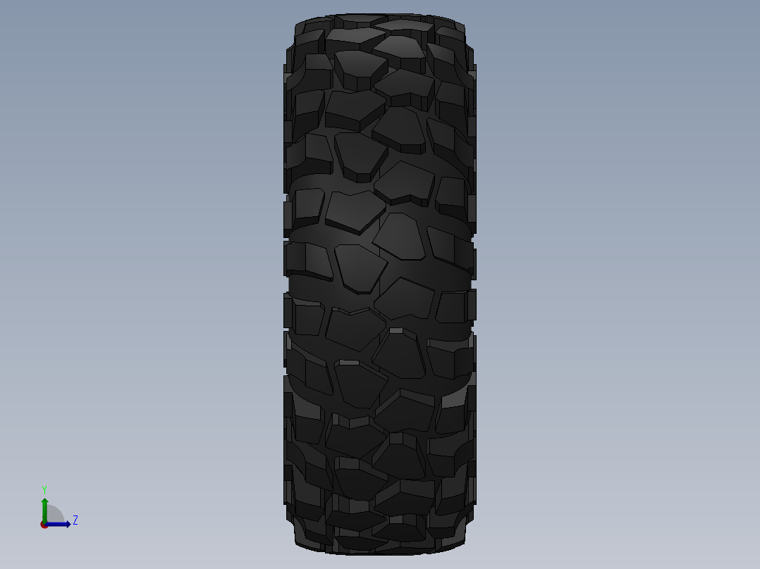 轮毂、轮胎(91)左视图