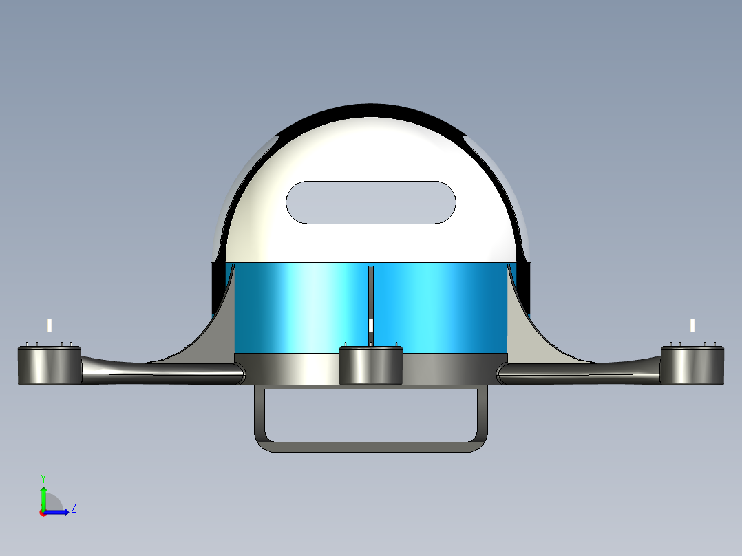 B2004062-六轴飞行器左视图