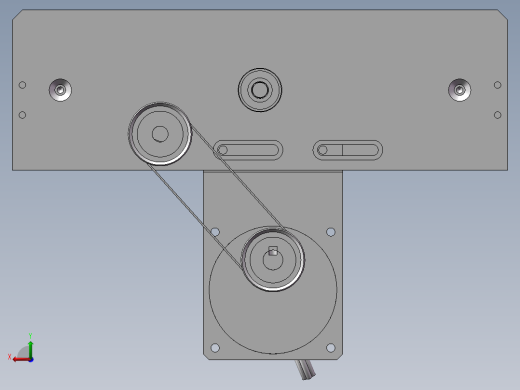 0.248米宽度可调输送机后视缩略图