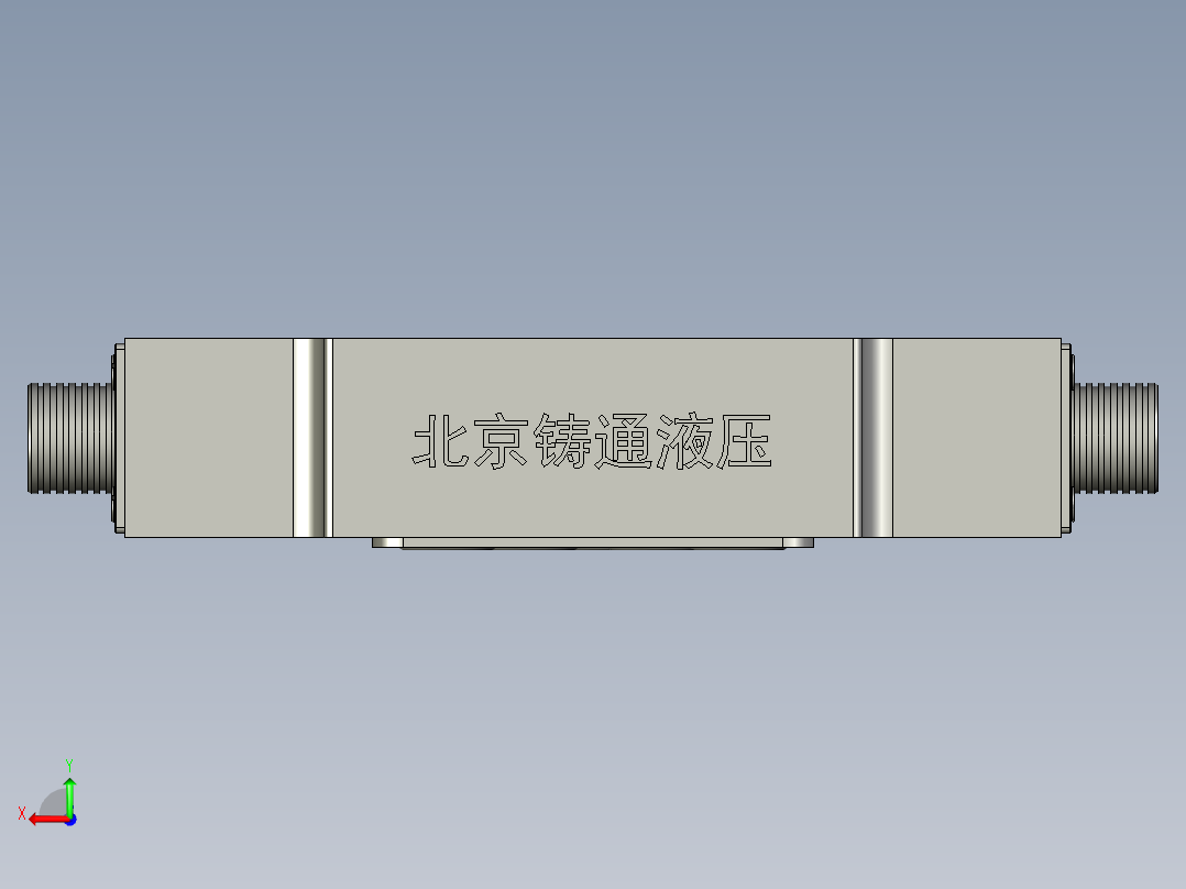 Z2FS10-20叠加式双单向节流阀后视图