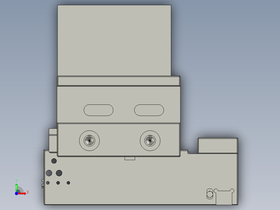 棘轮送料(第二道)前视图