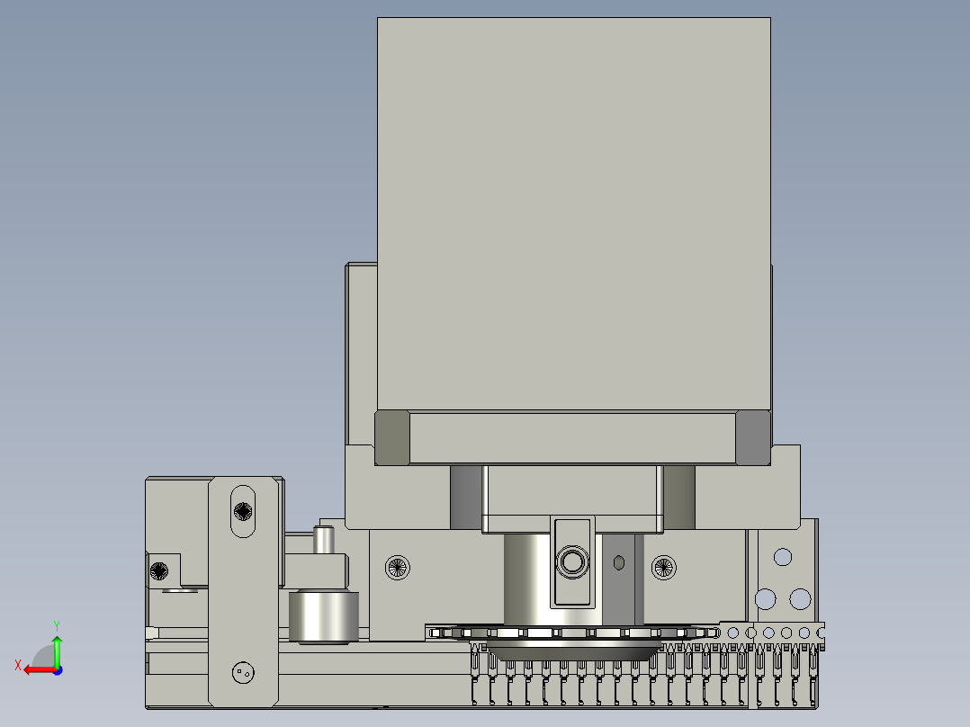棘轮送料(第二道)后视图