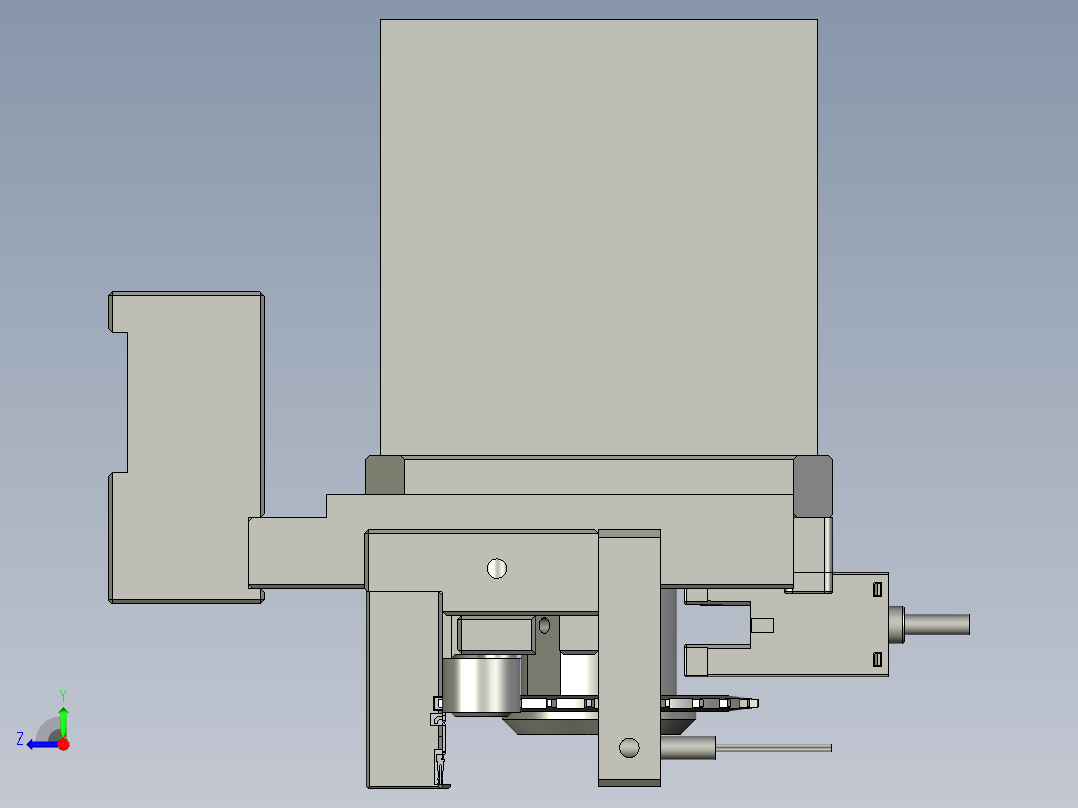 棘轮送料(第二道)右视图