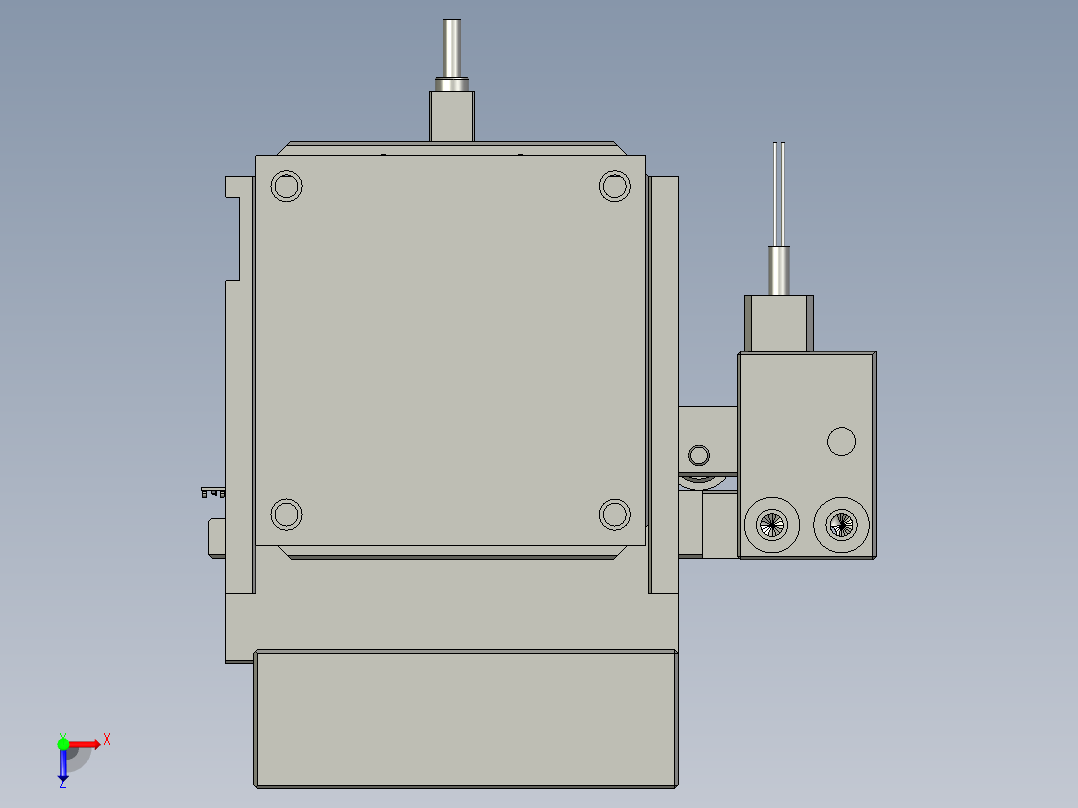 棘轮送料(第二道)俯视图