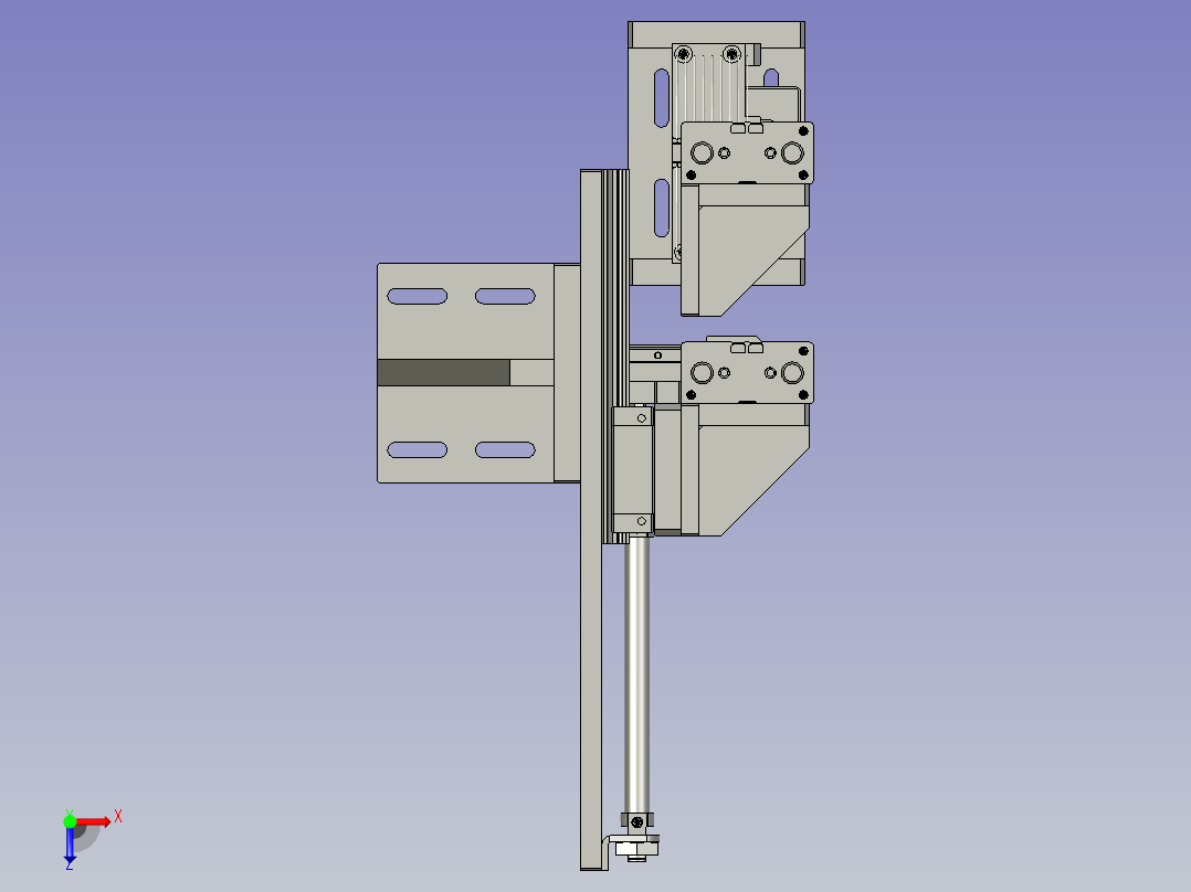 错位机构俯视图