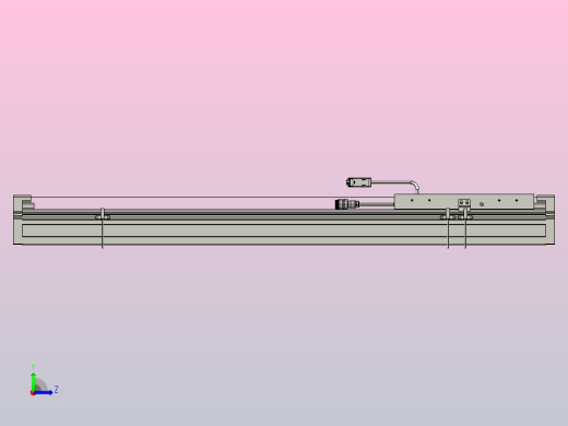 直驱直线电机轴TPA-LNP2-200-55C4-1-L600-3-C-05-N3左视缩略图